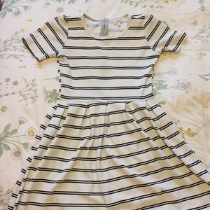Striped Amelia dress